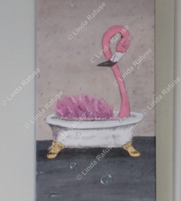 Clean Fun Flamingo